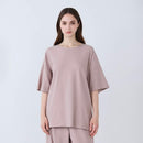[T-SHIRT] ROYAL ORGANIC COTTON (GREIGE) | SEWING | Foo Tokyo