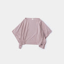 [PONCHO (LOUNGEWEAR)] ROYAL ORGANIC COTTON PONCHO (GREIGE) | SEWING | Foo Tokyo