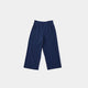 [PANTS (LOUNGEWEAR)] ROYAL ORGANIC COTTON WIDE-LEG PANTS (NAVY) | SEWING | Foo Tokyo