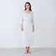 [CASUAL DRESS] RUSSELL MESH ROBE DRESS (LIGHT GRAY) | SEWING | Foo Tokyo