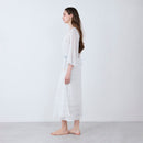 [CASUAL DRESS] RUSSELL MESH ROBE DRESS (LIGHT GRAY) | SEWING | Foo Tokyo