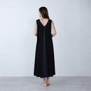 [CASUAL DRESS] SMOOTH TOUCH RIB DRESS (BLACK) | SEWING | Foo Tokyo