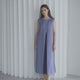 [CASUAL DRESS] SMOOTH TOUCH RIB DRESS (PURPLE) | SEWING | Foo Tokyo