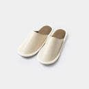 [SLIPPERS] GENUINE LEATHER WITH VELVETEEN INSOLES (OFF WHITE) | SEWING | Foo Tokyo