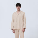 [PAJAMA] SILKY COTTON CHAMPAGNE BEIGE SETUP | SEWING | Foo Tokyo