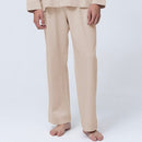 [PAJAMA] SILKY COTTON CHAMPAGNE BEIGE SETUP | SEWING | Foo Tokyo