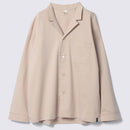 [PAJAMA] SILKY COTTON CHAMPAGNE BEIGE SETUP | SEWING | Foo Tokyo