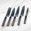 [KITCHEN (CHEF) KNIFE] GIN3 DAMASCUS 210MM GYUTO KNIFE | SAKAI FORGED BLADES|YAMAWAKI CUTLERY