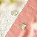 [CHOPSTICK REST (HOLDER)] FLOWERS PLUM AND CHERRY BLOSSOMS - 2 PIECES | TAKAOKA BRONZE CASTING | NOUSAKU