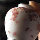 [VASE] CHERRY BLOSSOMS DANCE PATTERN (UNGLOSSY FINISH) | OWARI CLOISONNE | KATO SHIPPO SEISAKUSYO