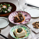 [LARGE PLATE (PLATTER)] SUBARU 18CM PLATE BENI | HAYASHIKURO KILN | OLD IMARI-ARITA WARES