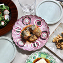 [LARGE PLATE (PLATTER)] SUBARU 18CM PLATE BENI | HAYASHIKURO KILN | OLD IMARI-ARITA WARES