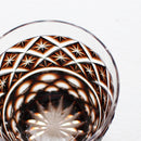 [GLASS] BROWN OLD GLASS PAULOWNIA BOX | SATUMA VIDRO | SATSUMA CUT GLASS