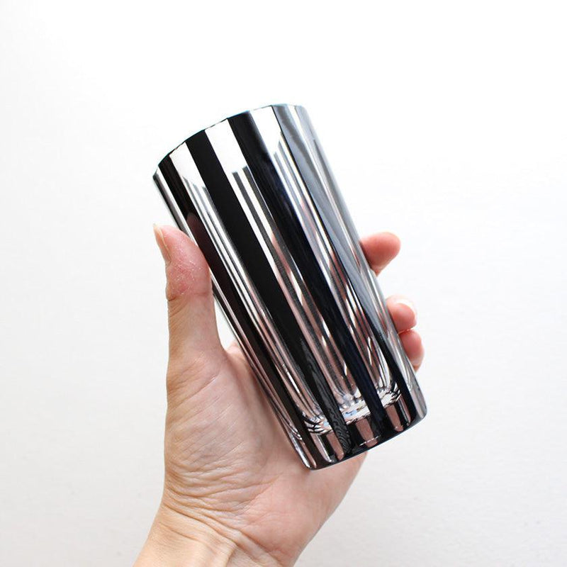 [GLASS] KUROCO STRIPED TUMBLER | EDO CUT GLASS