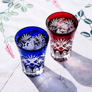 [GLASS] HOSHIKENBISHI TUMBLER PAIR | EDO CUT GLASS