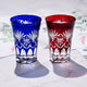 [GLASS] HOSHIKENBISHI TUMBLER PAIR | EDO CUT GLASS