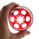 [GLASS] LAYERED YARAI MARU GUINOMI PAIR | EDO CUT GLASS