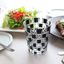 [GLASS] KUROCO TAMA CHECKERED OLD | EDO CUT GLASS