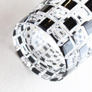 [GLASS] KUROCO TAMA CHECKERED OLD | EDO CUT GLASS