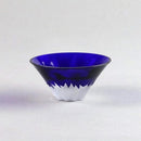 [แก้ว] แก้วจารึก Aofuji Celebration Cup ในกล่องไม้ | แก้วเอโดะ