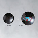 [清酒杯] Nanten（黑色）|顏色與設計變更| Mino Wares |馬魯莫·高吉（Marumo Takagi）