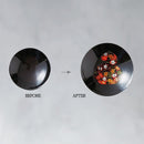 [清酒杯]葫蘆（黑色）|顏色與設計變更| Mino Wares |馬魯莫·高吉（Marumo Takagi）