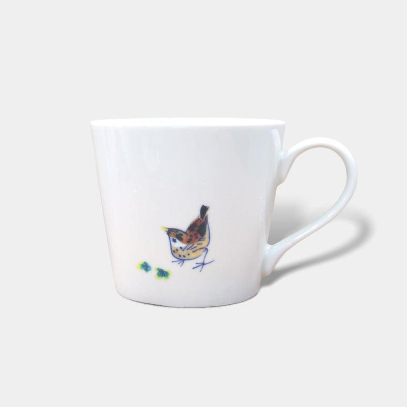 [MUG (CUP) ] CHIDORI (FLOWER & BIRD) | COLOR & DESIGN CHANGE | MINO WARES | MARUMO TAKAGI