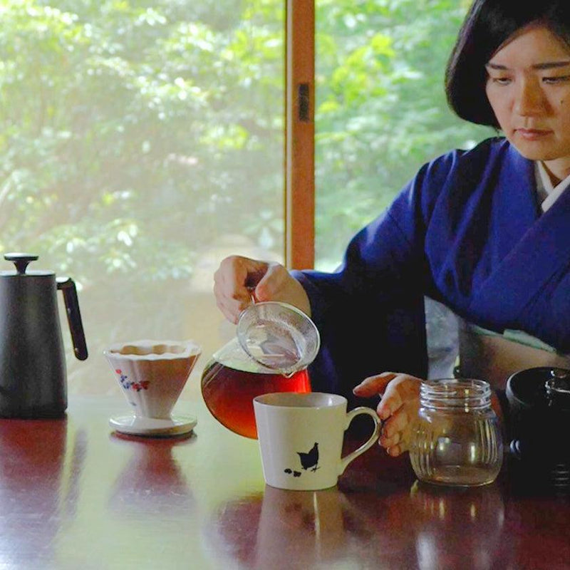 [MUG (CUP) ] CHIDORI (FLOWER & BIRD) | COLOR & DESIGN CHANGE | MINO WARES | MARUMO TAKAGI