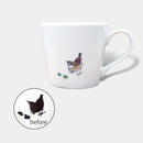 [MUG (CUP) ] CHIDORI (FLOWER & BIRD) | COLOR & DESIGN CHANGE | MINO WARES | MARUMO TAKAGI