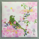 [아트 패널] Mejiro (새) (s) / pks70 | 카가 유젠 | Shiki가 없습니다