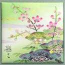 [ART PANEL] PINE, BAMBOO AND PLUM (S) / PKS103 | KAGA YUZEN | SOME NO SHIKI