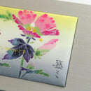 [아트 패널] Hollyhock / PWS124 | 카가 유젠 | Shiki가 없습니다