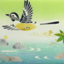 [แผงศิลปะ] Wagtail สีเหลือง / PWS111 | Kaga Yuzen | บางคนไม่มีชิกิ