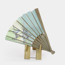 [HAND FAN] YELLOW WAGTAIL / OM25 | KAGA YUZEN| KENZO MAKINO