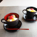 [COFFEE CUP SET] 2 PIECES | YAKUMO LACQUERWARE