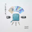 [LEATHER CASE] SMART MOVE! -TYPE1- KAMO BLUE | LEATHERWORK | RAKUKEI