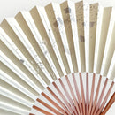 [HAND FAN] HAKUZU IMAGE3 7 SUN | KYOTO FOLDING FANS | YASUTO YONEHARA