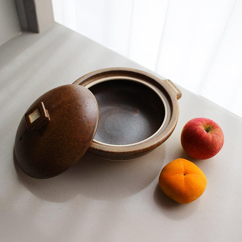 [COOKER (POT)] HANG OUT FOR 1-2 PEOPLE EARTHENWARE POT | SHIGARAKI WARE