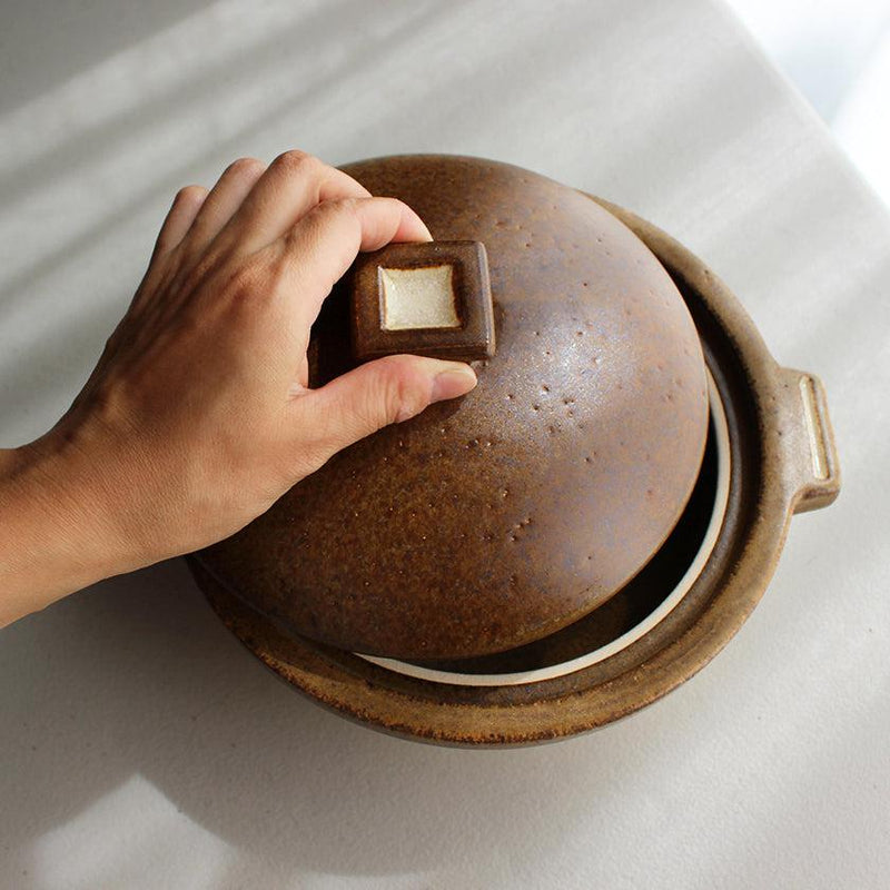 [COOKER (POT)] HANG OUT FOR 1-2 PEOPLE EARTHENWARE POT | SHIGARAKI WARE