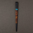 [CHOPSTICKS] PAIR NIGHT SKY (YOI & AKATSUKI) WITH CHOPSTICK REST (22.5cm) PAULOWNIA WOOD BOX | CHOPSTICKS OF WAKASA | CRYSTAL