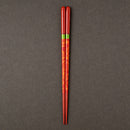 [CHOPSTICKS] PAIR NIGHT SKY (YOI & AKATSUKI) WITH CHOPSTICK REST (22.5cm) PAULOWNIA WOOD BOX | CHOPSTICKS OF WAKASA | CRYSTAL