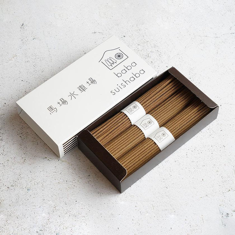 馬場水車場 杉線香 30g×3束
