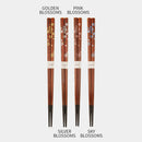 [CHOPSTICKS] SAKURA FUWARI – BLOSSOMS | NOTO HIBA LACQUERED CHOPSTICKS | HASHIMOTO KOUSAKU SIKKI