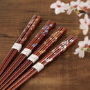 [CHOPSTICKS] SAKURA FUWARI – BLOSSOMS | NOTO HIBA LACQUERED CHOPSTICKS | HASHIMOTO KOUSAKU SIKKI