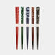 [CHOPSTICKS] SEASONAL COLORS | NOTO HIBA LACQUERED CHOPSTICKS | HASHIMOTO KOUSAKU SIKKI