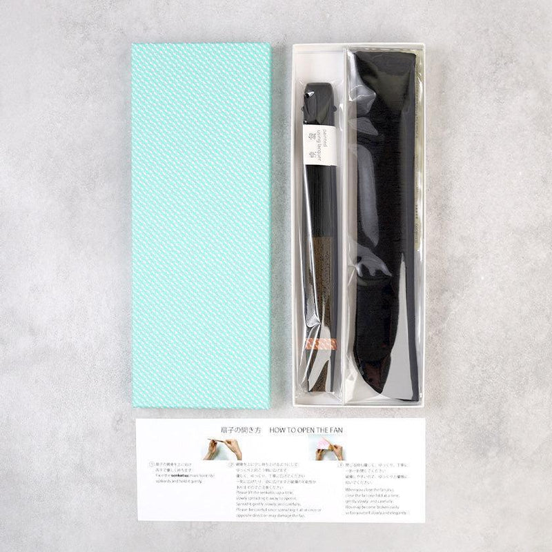 [HAND FAN] MEN'S LEGENDARY PHOENIX (WITH FAN BAG) | NAGOYA FOLDING FAN | SUEHIRODO