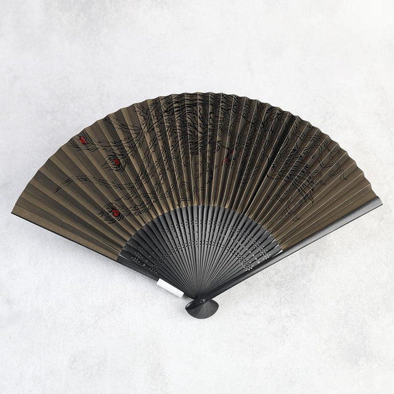 [HAND FAN] MEN'S LEGENDARY PHOENIX (WITH FAN BAG) | NAGOYA FOLDING FAN | SUEHIRODO