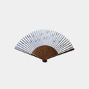 [HAND FAN] MEN'S SWALLOW (WITH FAN BAG) | NAGOYA FOLDING FAN | SUEHIRODO