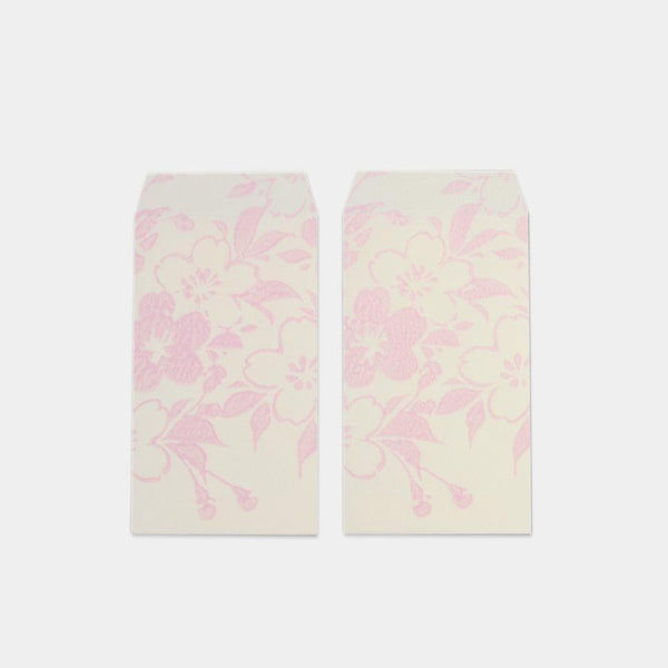 [STATIONERY] PETITE BAG (L) CHERRY BLOSSAM WHITE (2PIECES) | KARAKAMI | KARAGEN