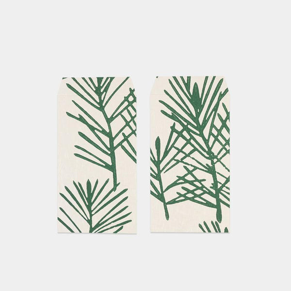 [STATIONERY] PETITE BAG (L) PINE TREE WHITE (2PIECES) | KARAKAMI | KARAGEN